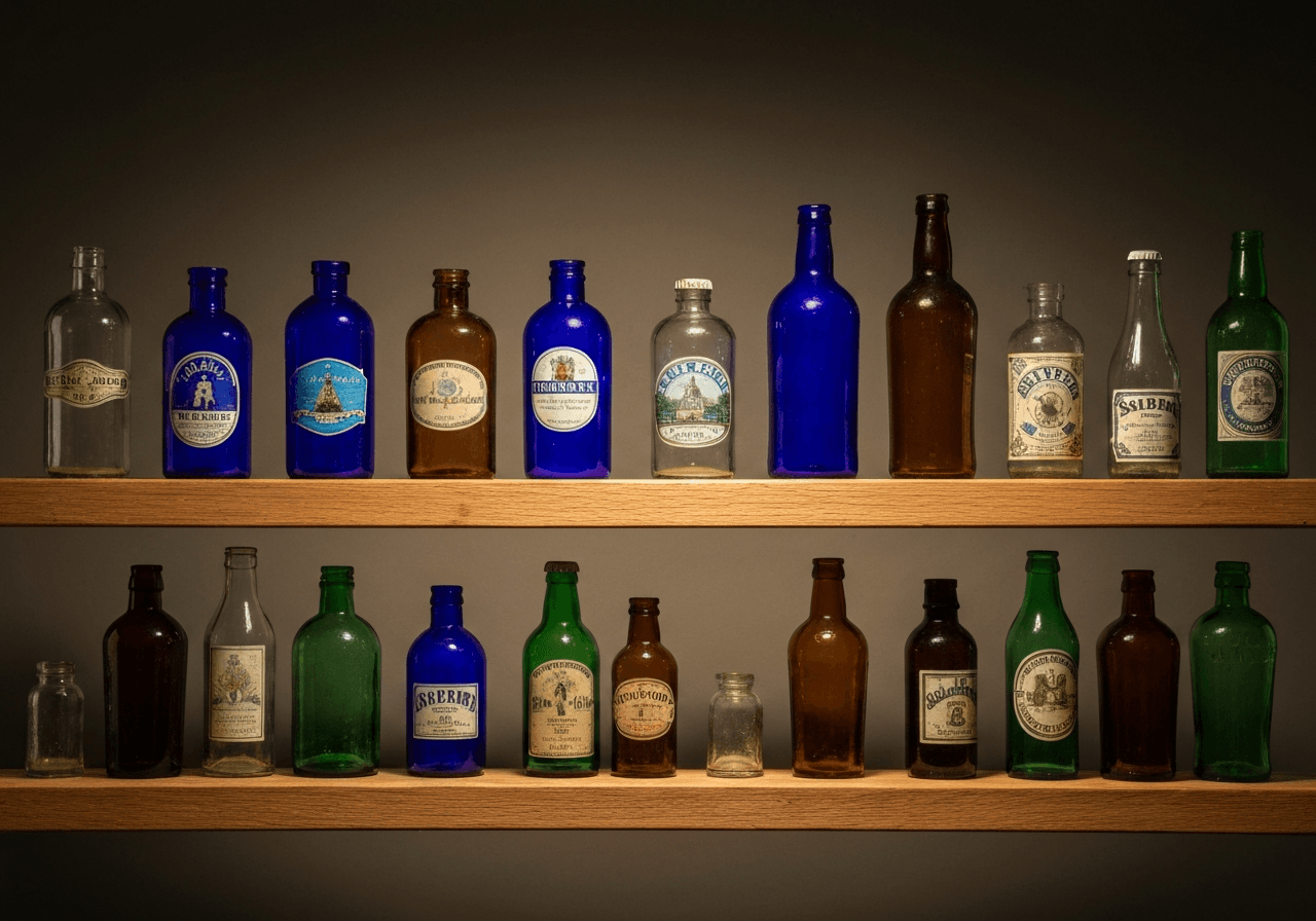 How much are antique bottles worth - AI value estimator for antique bottles