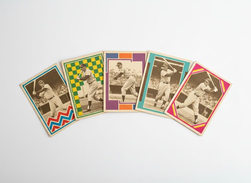 Rare valuable baseball cards
