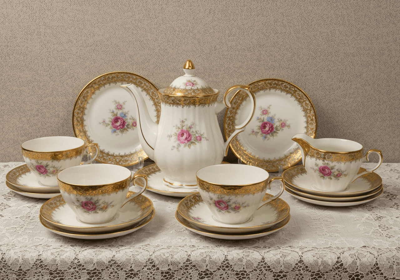 How much are antique tea sets worth - AI value estimator for antique tea sets