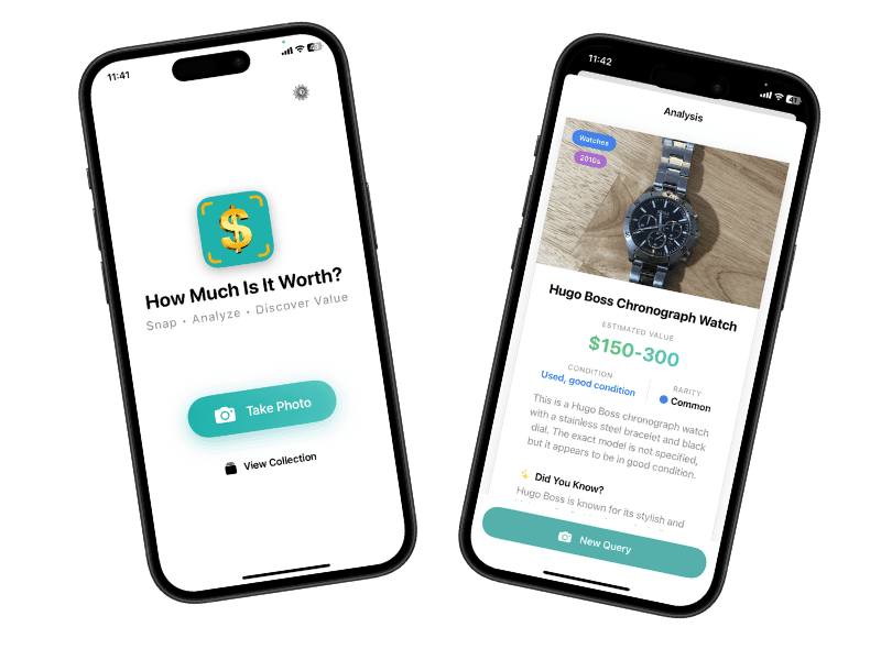 How Much is it Worth App - AI Value Estimator