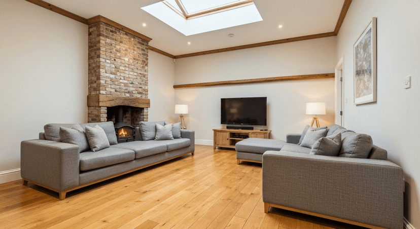 Home selling workspace with items being prepared for eBay listings