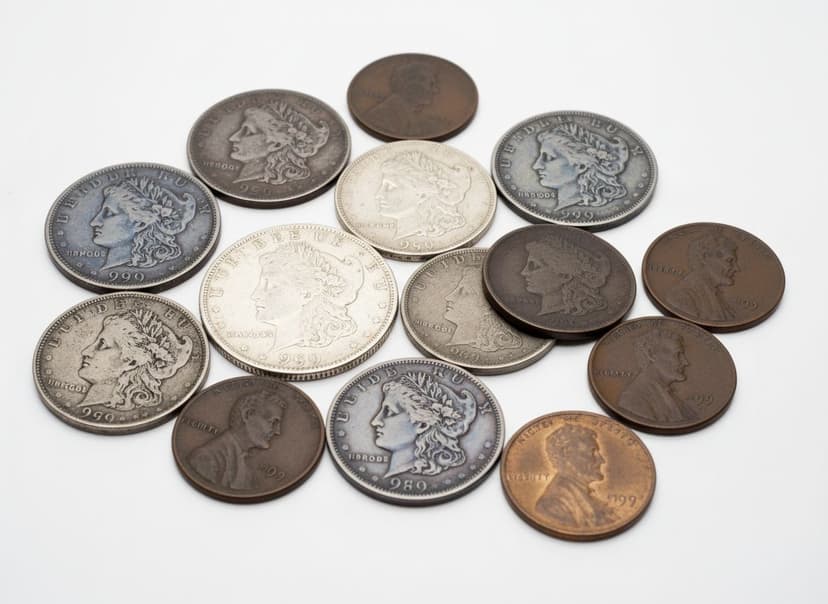 Collection of rare valuable pennies