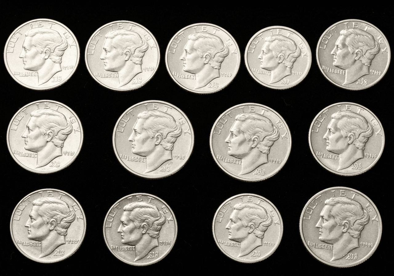 Silver Dimes Value Estimator How much are silver dimes worth - AI value estimator for silver dimes