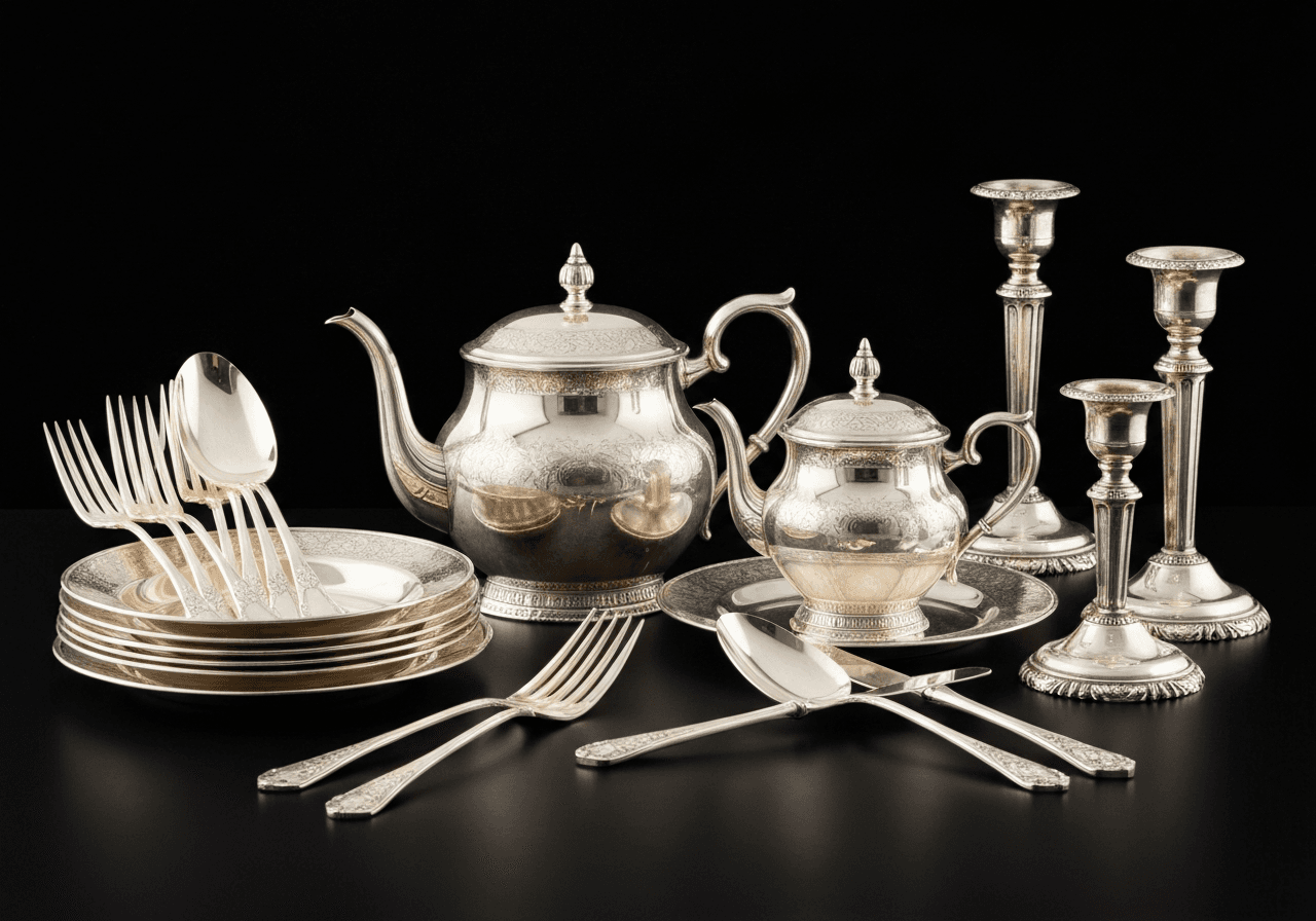 Sterling Silver Value Estimator How much are sterling silver worth - AI value estimator for sterling silver