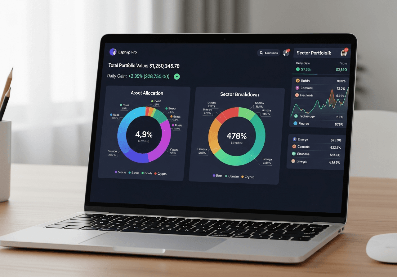 Stock Portfolio Value Estimator How much are stock portfolio worth - AI value estimator for stock portfolio