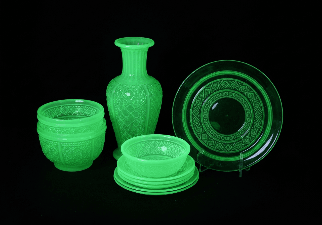 Uranium Glass Value Estimator How much are uranium glass worth - AI value estimator for uranium glass