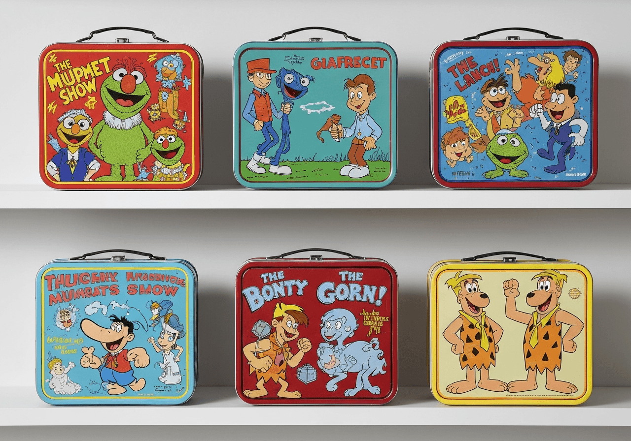 Vintage Lunch Boxes Value Estimator How much are vintage lunch boxes worth - AI value estimator for vintage lunch boxes