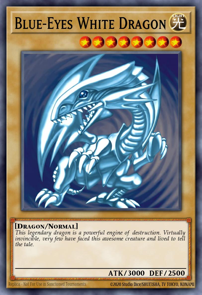 Blue-Eyes White Dragon Yu-Gi-Oh card