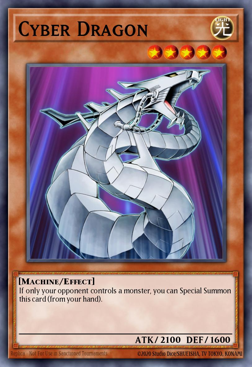 Cyber Dragon Yu-Gi-Oh card