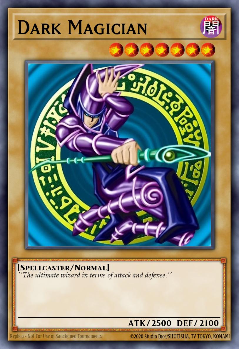 Dark Magician Yu-Gi-Oh card